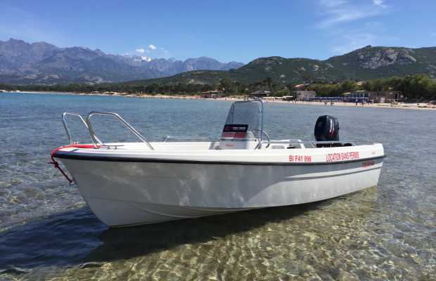 Départ de Calvi - Theri 445 6cv